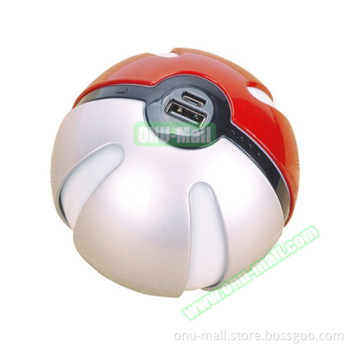 In Stock Now Pokemon Power Bank 10000 mAh, Protable Pokemon Go Ball
